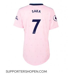 Arsenal Bukayo Saka #7 Tredje Matchtröja Dam 2022-23 Kortärmad